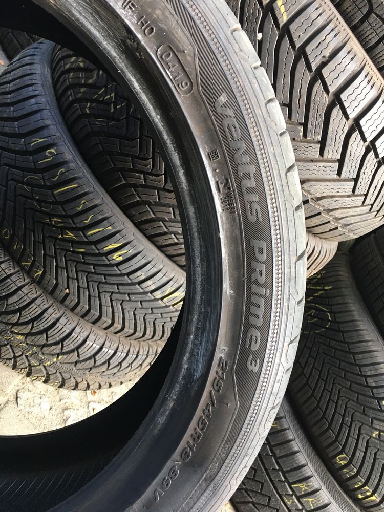 215/45/18 hankook ventus prime 3 idealny stan 7mm 2019 1szt