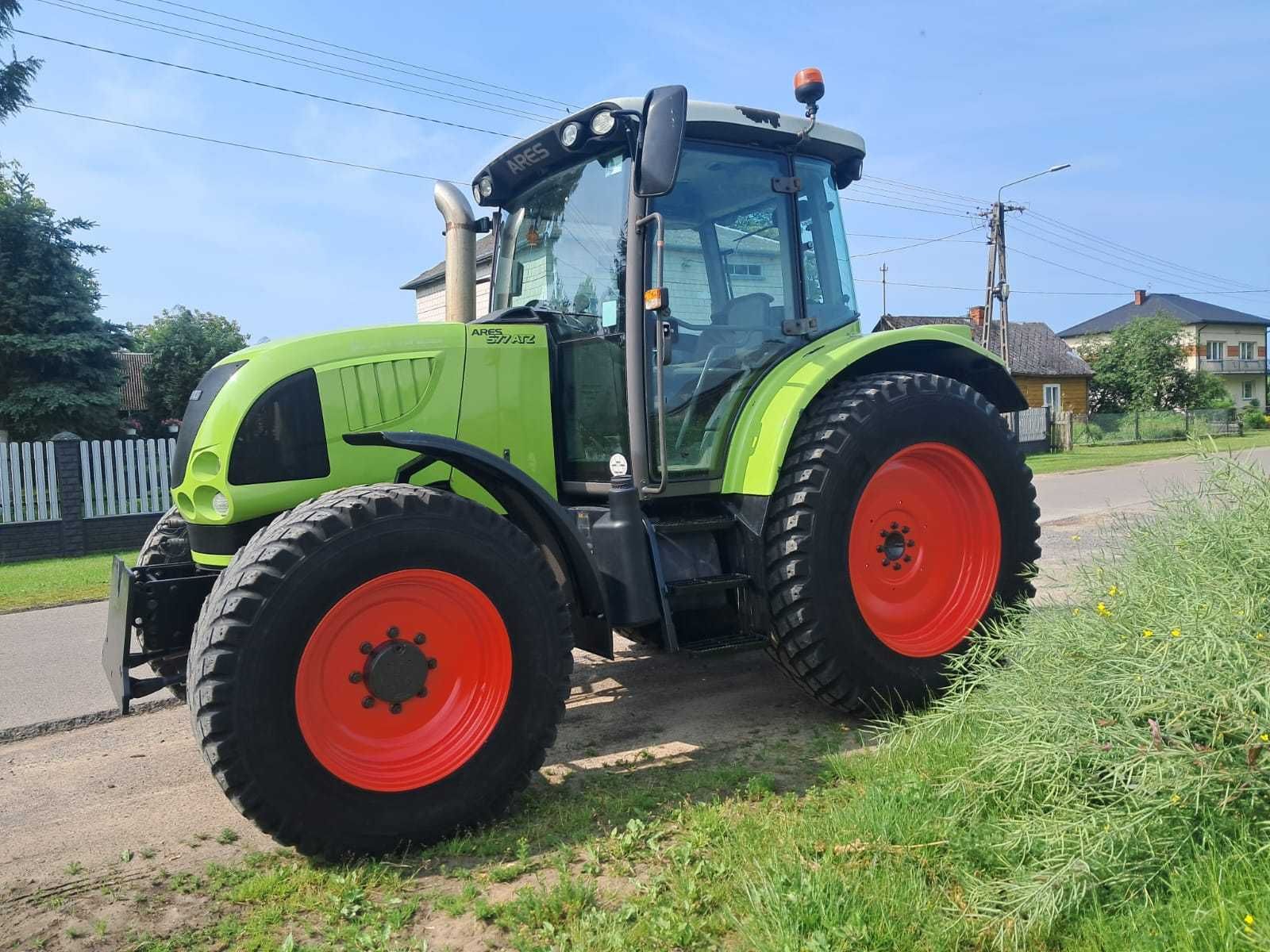 Claas Ares 577ATZ sprowadzony, 4x4, klima