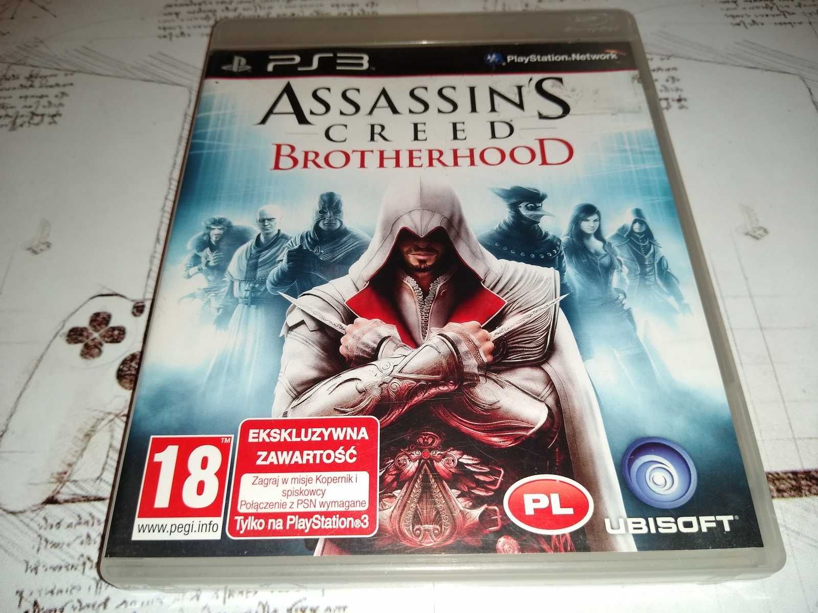 Assassins Creed Brotherhood Ps3 polska wersja