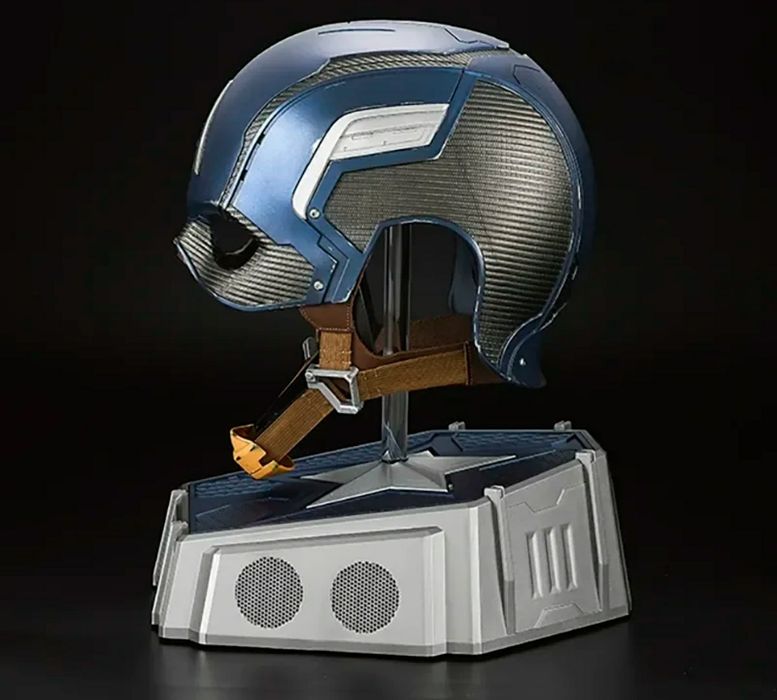 Máscara Capitão América Premium Tamanho Real 1:1