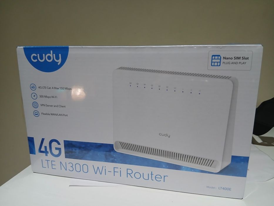 Cudy N300 WiFi modem router desbloqueado