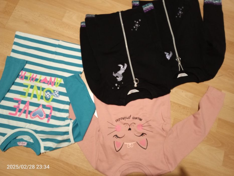 Ubrania dziewczynka mix 116-128