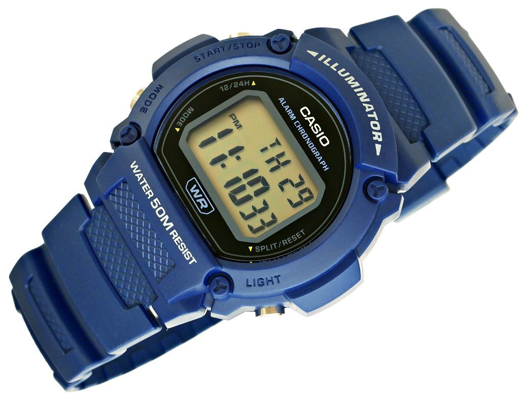 zegarek męski casio w-219h-2avdf