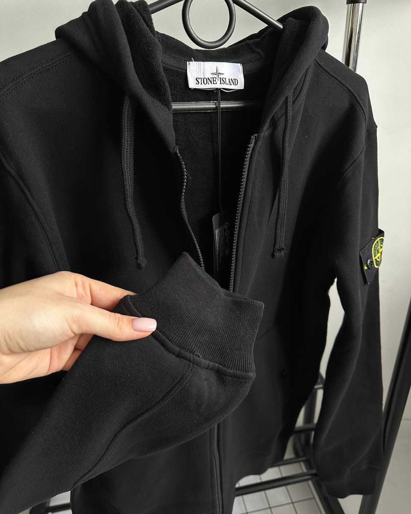 Новая кофта | Stone Island ОлІмпійка Хакі | Зіп Худі Стон Айленд