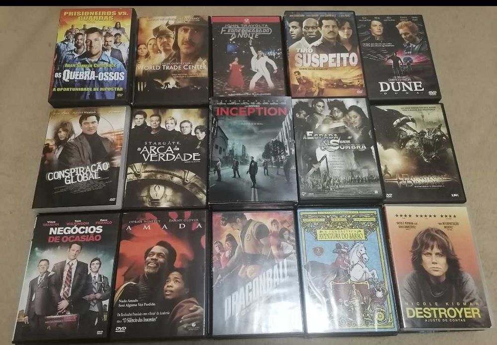 DVD''s originais: séries + filmes