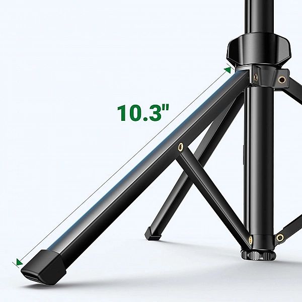 Selfie stick Ugreen LP680 ze stojakiem i pilotem Bluetooth 1.8m - czar