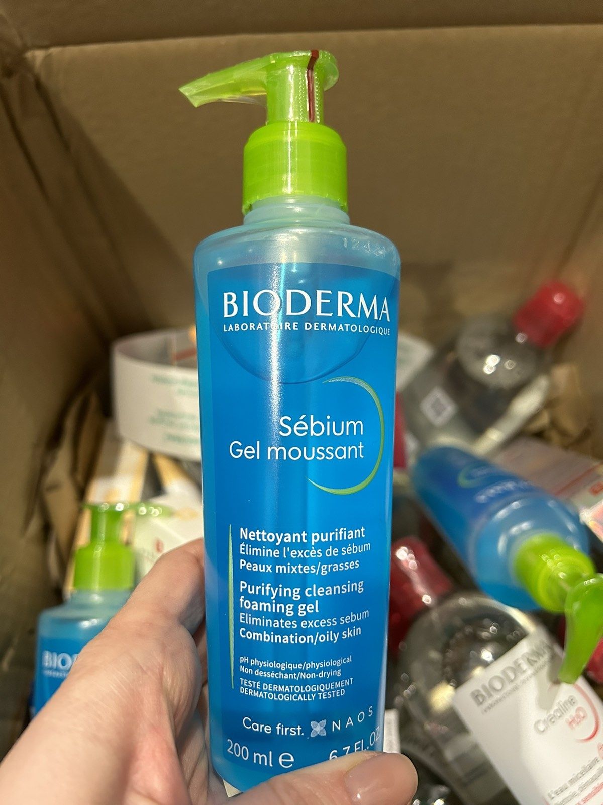 Очищуючий гель для обличчя Bioderma Sebium Gel 200 мл