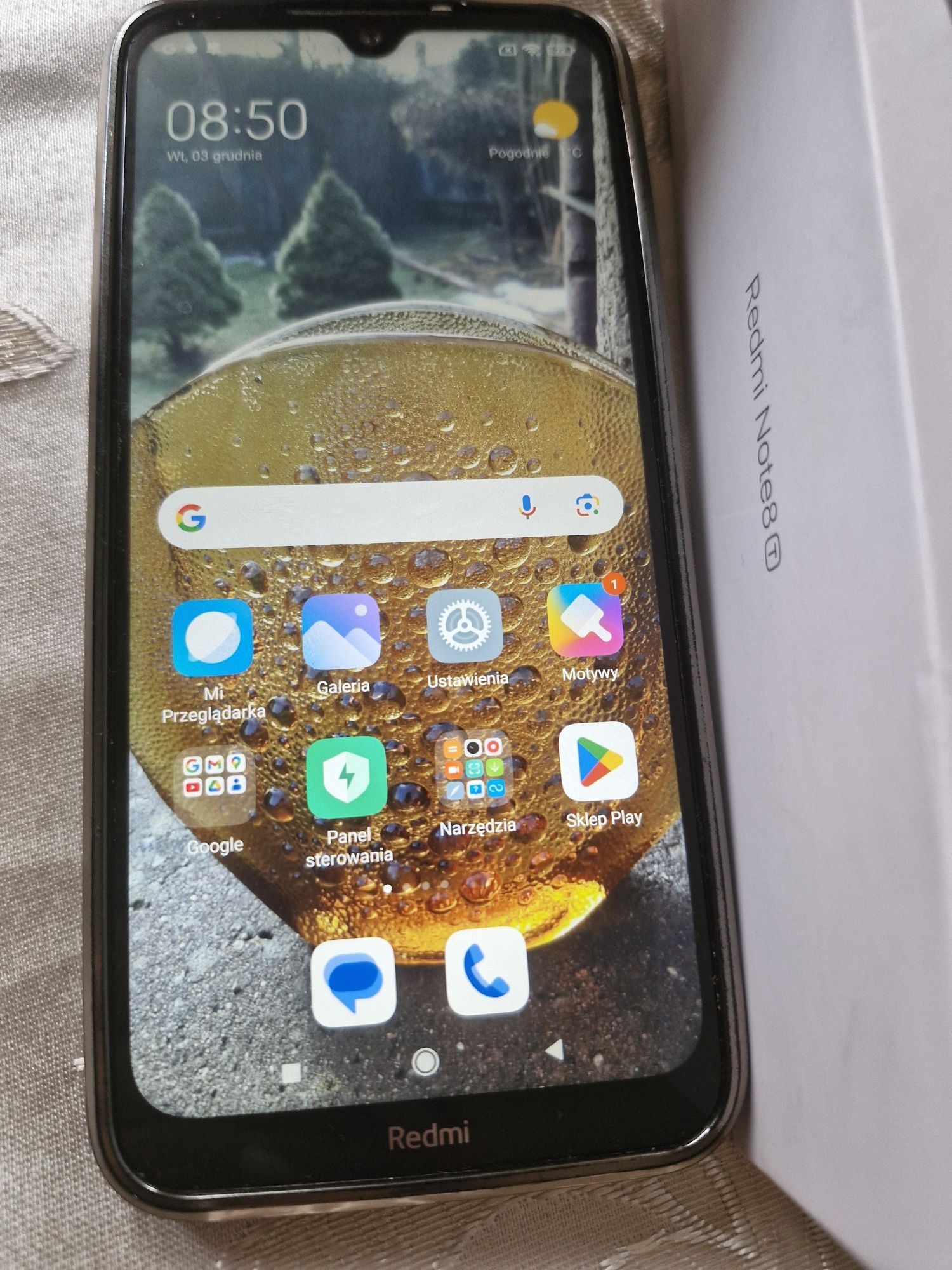 Telefon smartfon Redmi note 8 T