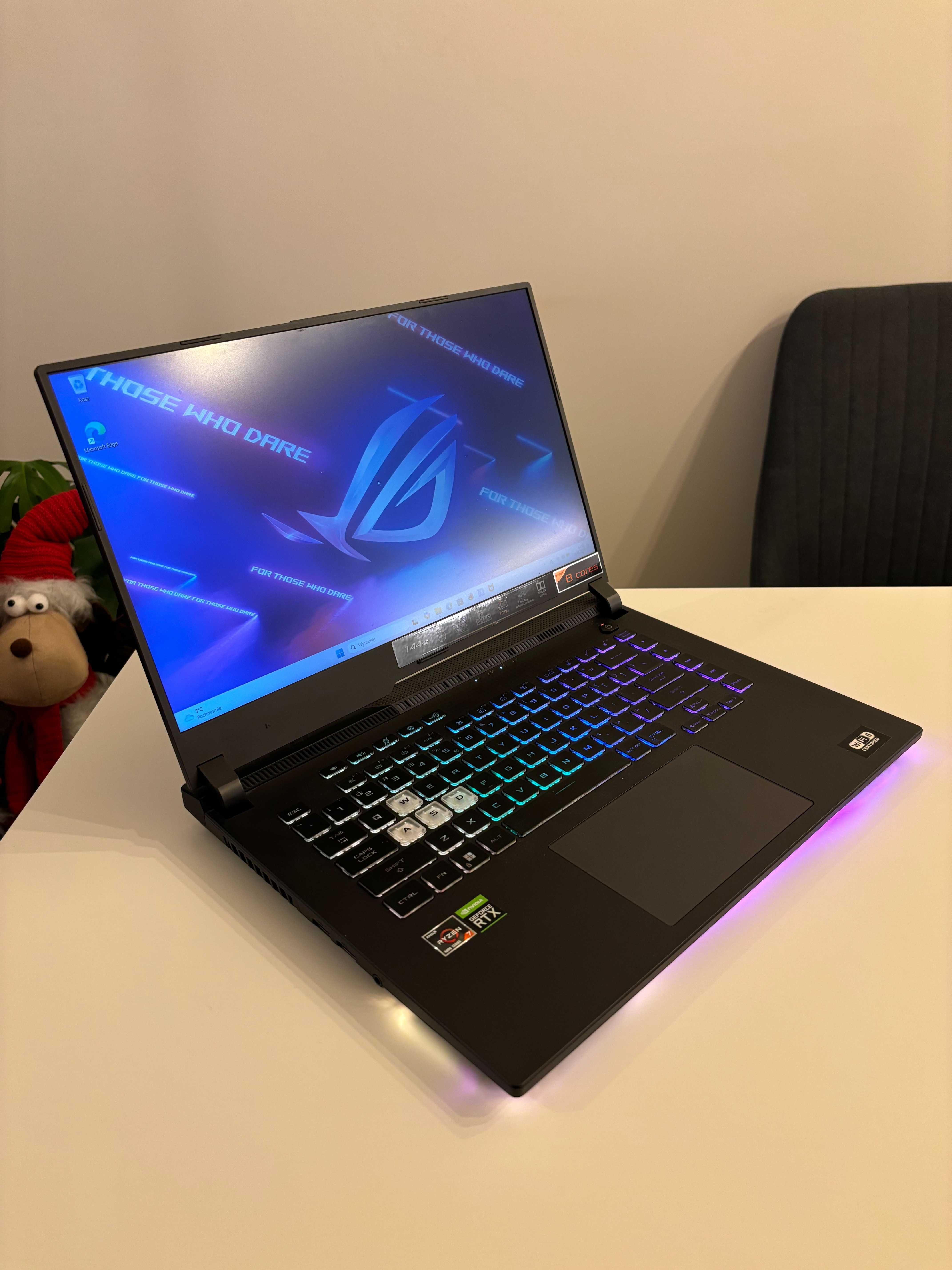 Laptop ASUS ROG STRIX / ryzen 7 4800h / RTX 3050Ti / 16 GB RAM / 512GB
