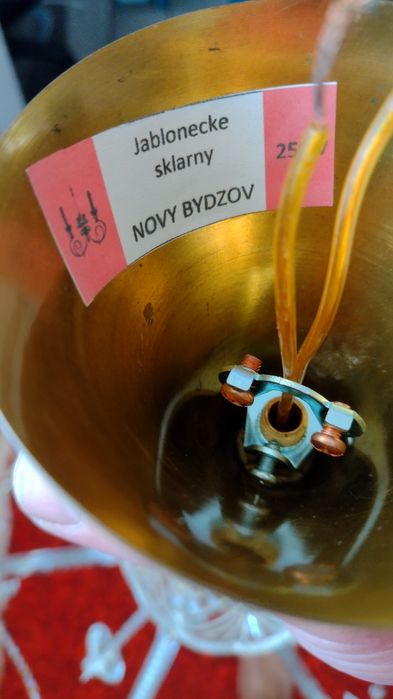 Хрустальна люстра Чехия