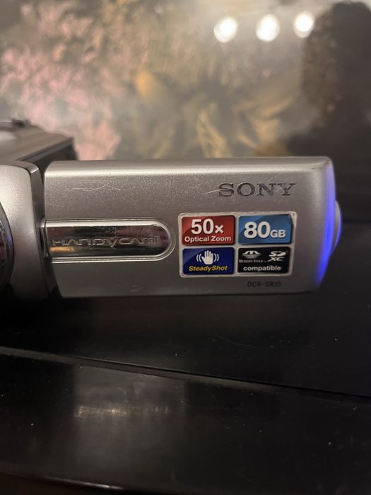 handycam sony vintage retro dcr sr cyfrowa zoom camcorder prezent