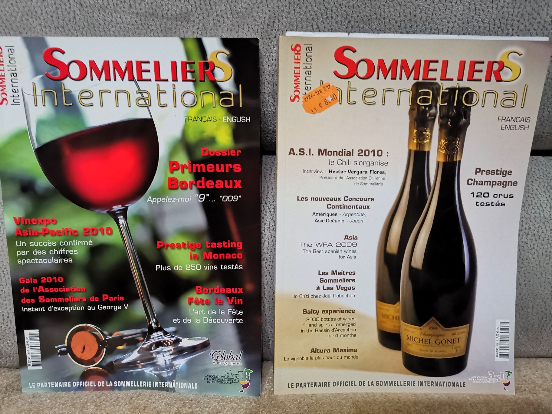 Livros sobre vinhos e outras bebidas
