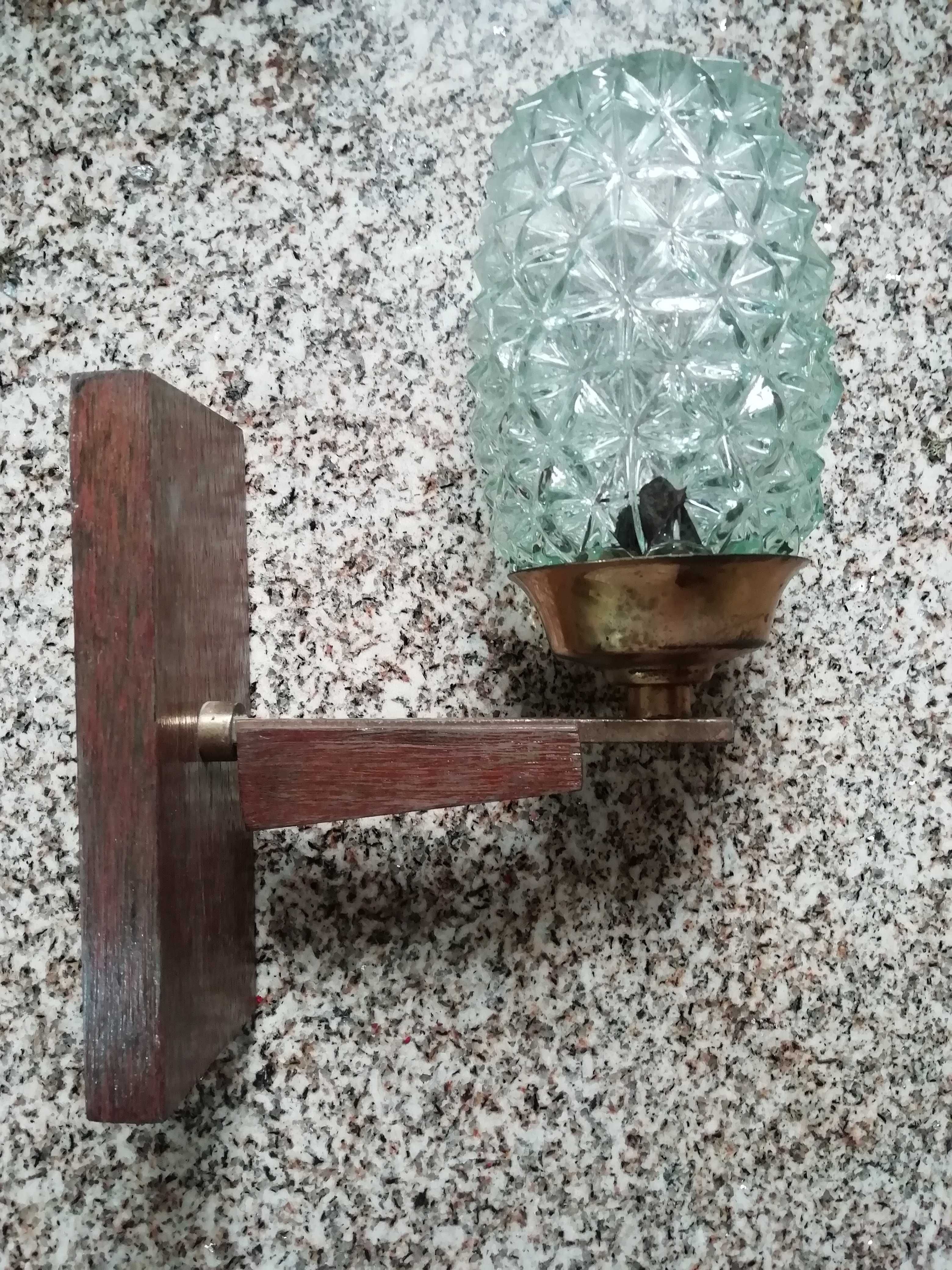 Candeeiro de parede vintage