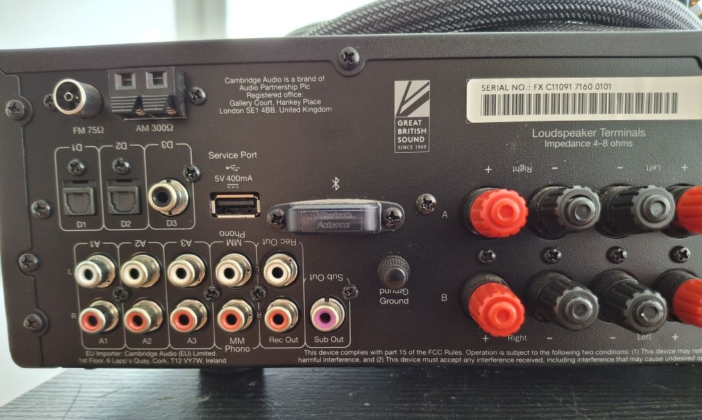 Cambridge Audio AXR100 c/ garantia loja