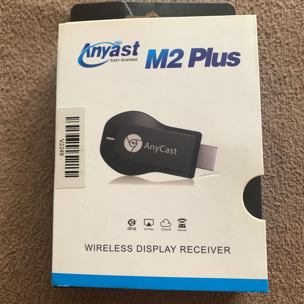 anycast M2 Plus do TV miracast dlna airplay