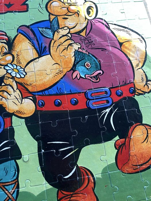 Kajko i Kokosz, christa, trefl, puzzle, stare