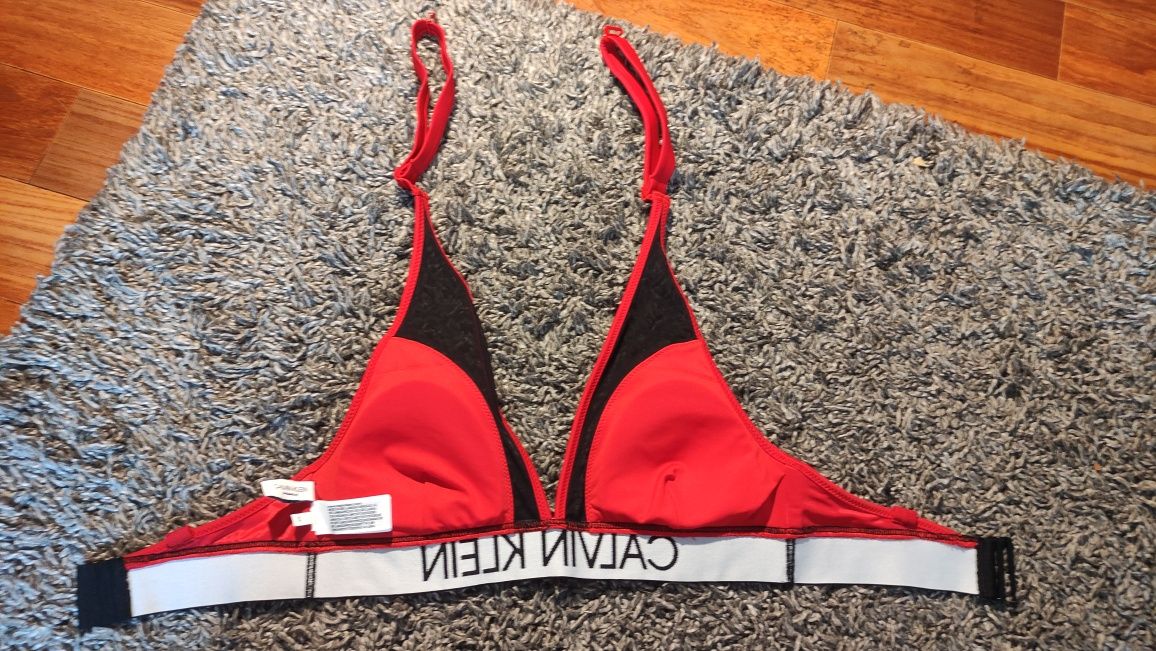Stanik Strój kąpielowy bikini Calvin Klein s