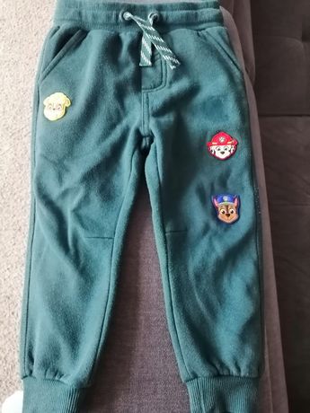 Spodnie ciepłe dla chłopca r. 104