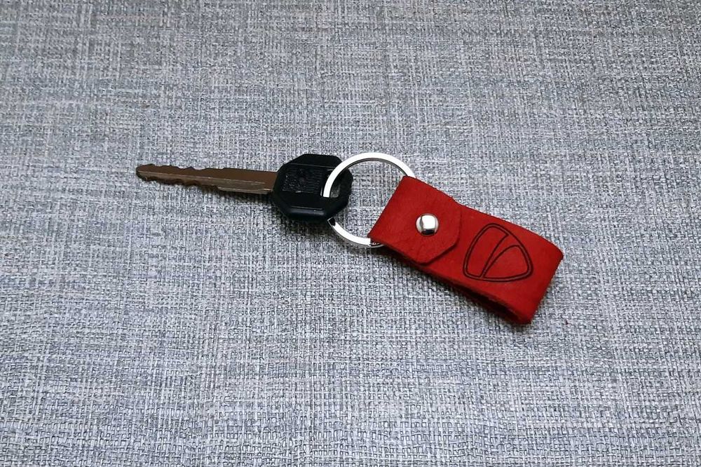 Porta Chaves, Ducati... em couro Genuino