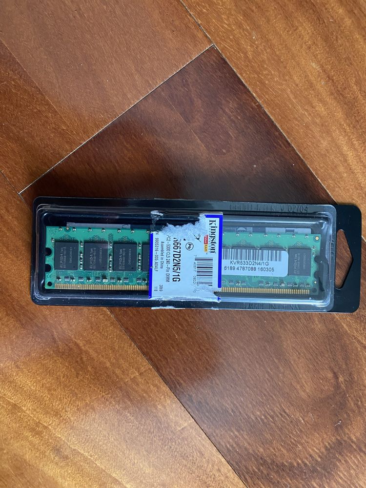 Memoria ram - kingston KVR533D2N4/1G DDR2-533
