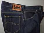 Новые джинсы LEE из 100% темносинего  денима 14.5 ОZ разных размеров