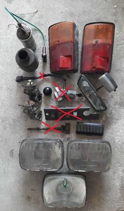Części Romet Ogar motorynka Komar Jawa 350 50 Fiat 126p Mazda 3 BM HB