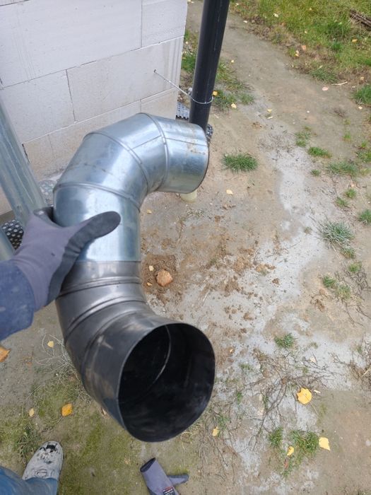 Rury, kolanka fi 120mm piecyk koza