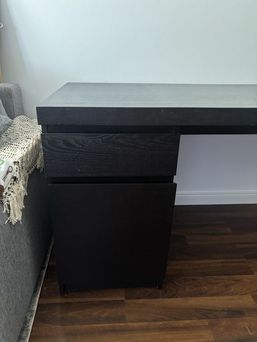 Biurko czarne IKEA