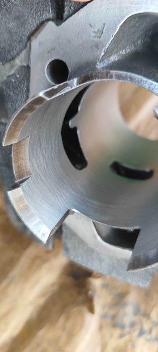 Cylinder WSK 125 oryginalny po szlifie tłok DELUX po szlifie ZMD