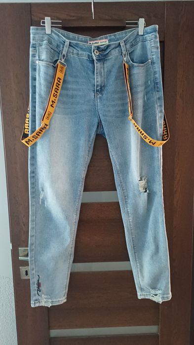 Spodnie damskie z szelkami  M.Sara