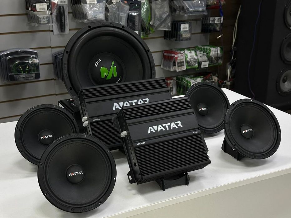 Автоакустика 10,13,16,20см динаміки,колонки,динамики в машину,авто