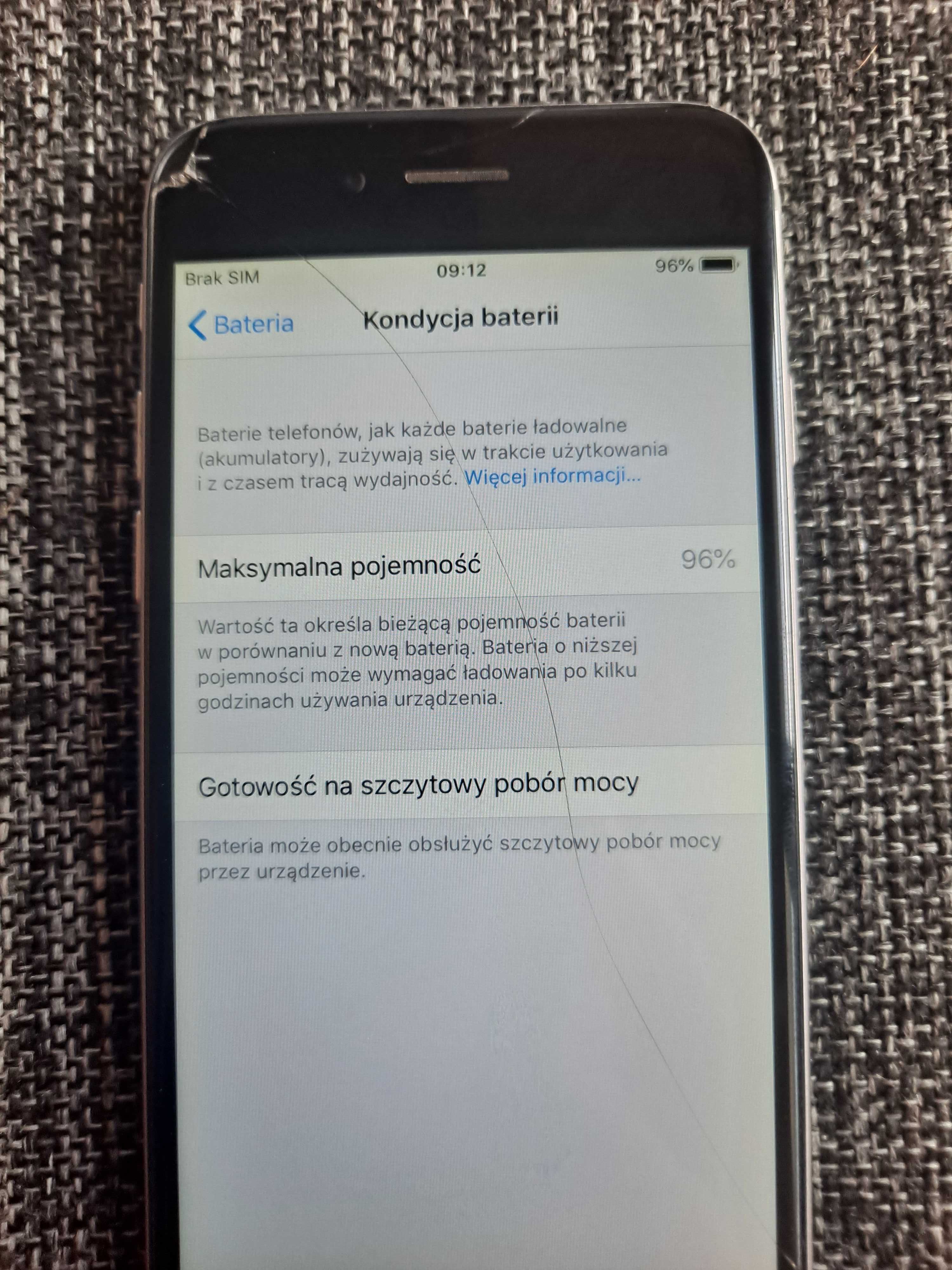 Iphone 6 16 Gb działajacy