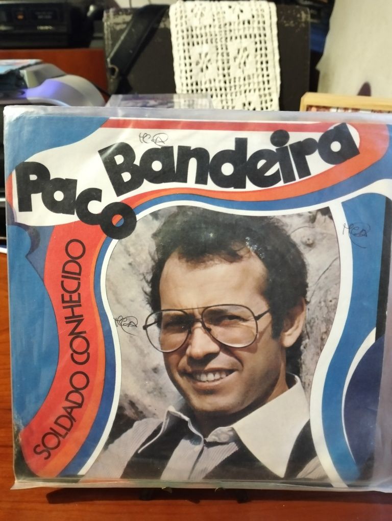 Disco de vinil single Paco Bandeira