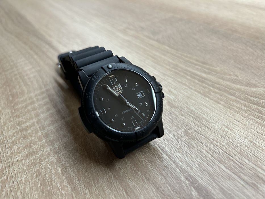 Zegarek Luminox g sea bass 2000 series blackout męski X2.2001.BO