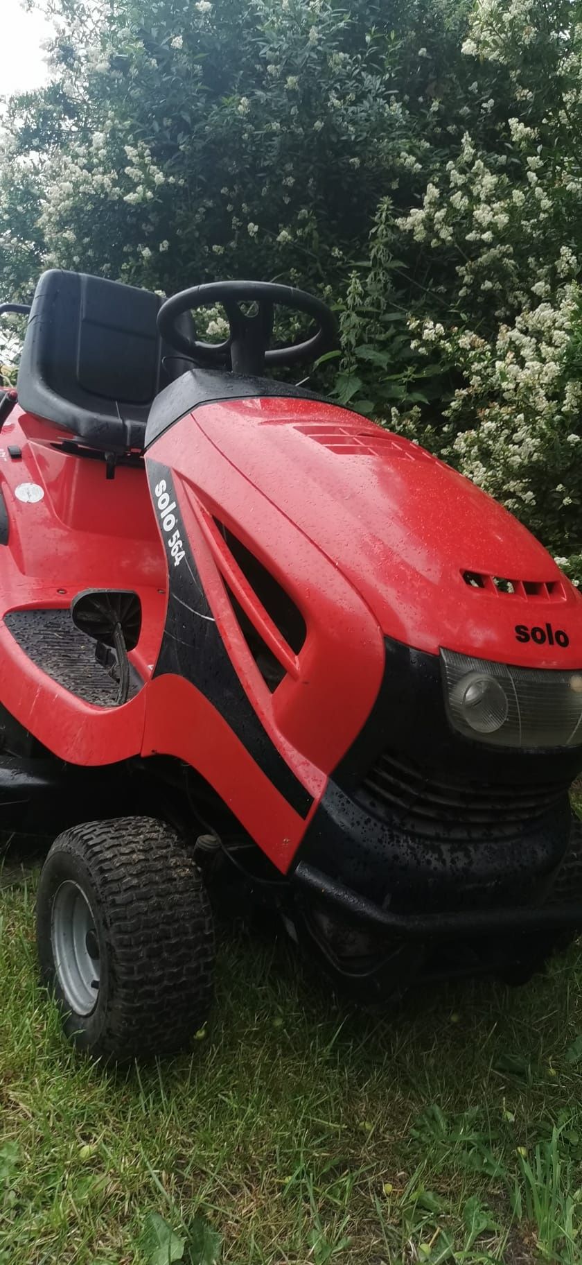 Traktorek Solo z koszem kosiarka do trawy solo alko   kosiarka z kosz