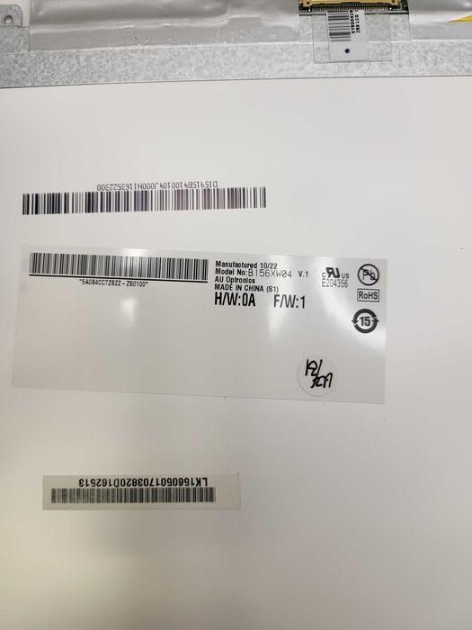 Black Jack Sulechów Matryca AU OPTRONICS B156XW04  WYMIANA