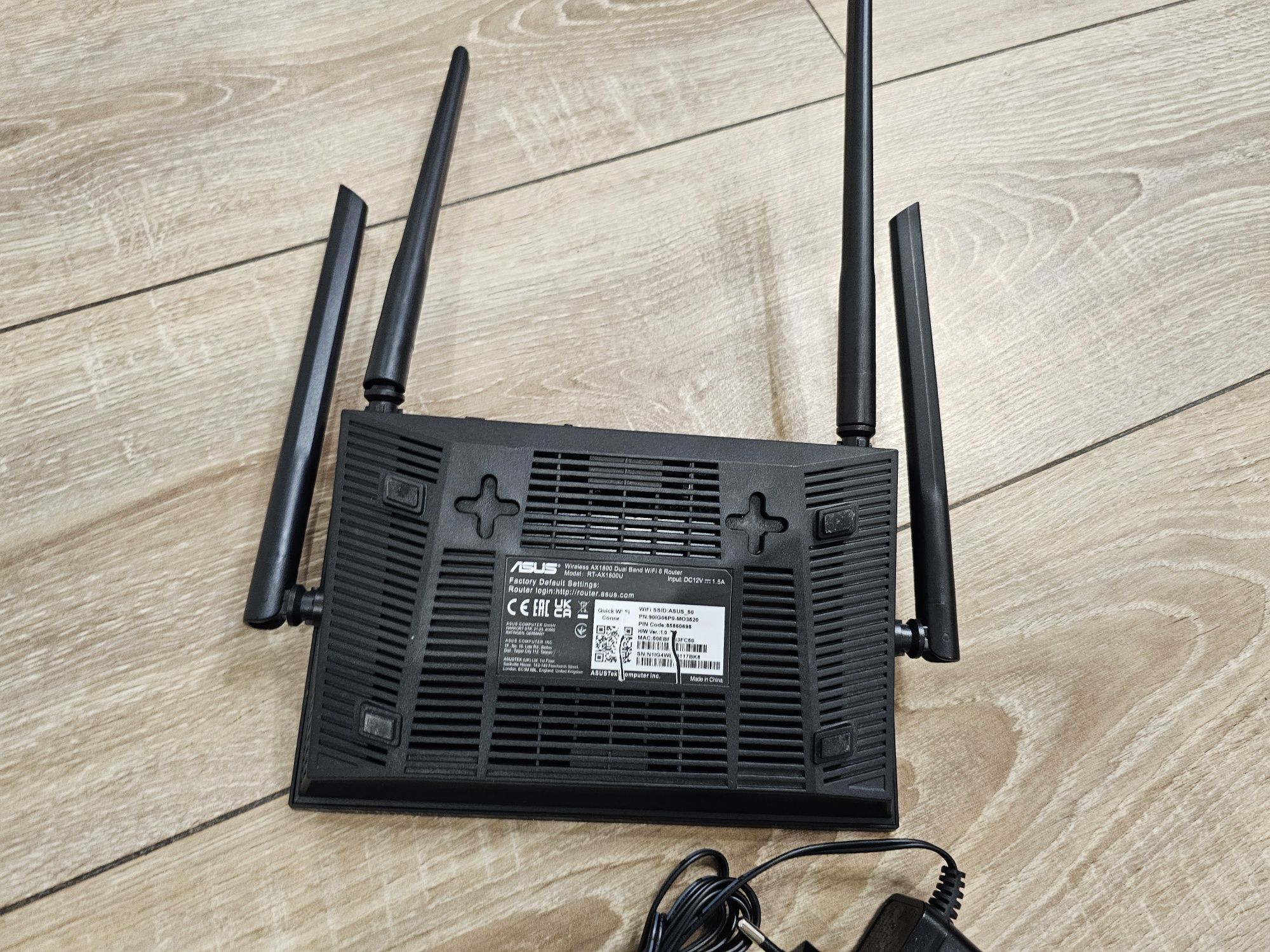 Роутер ASUS AX53U потужний WiFi6 маршрутизатор для стабільного зв'язку