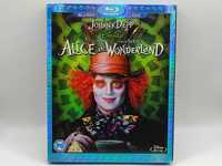 BLU-RAY + DVD Alicja w krainie czarów Alice in Wonderland