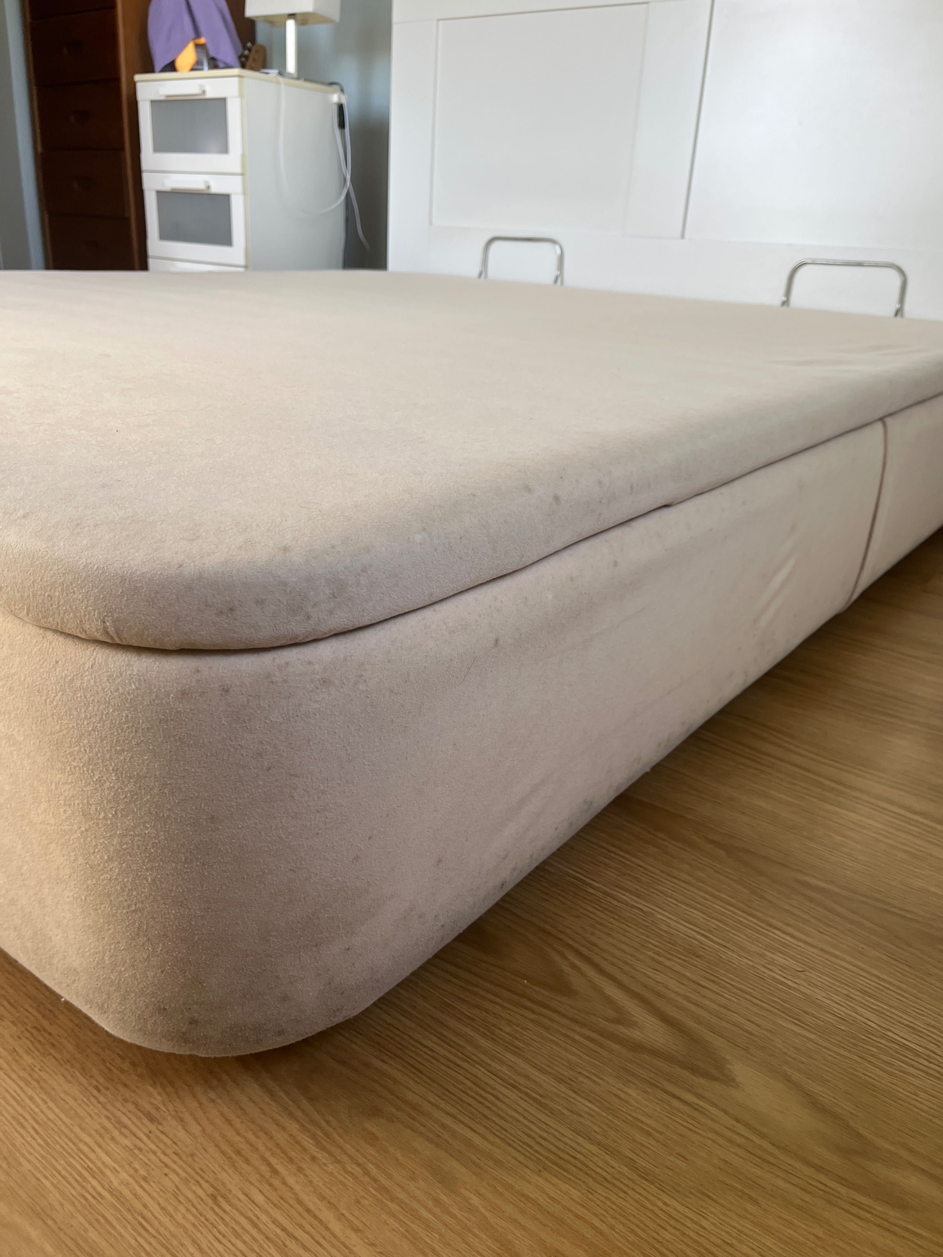 Cama de casal, sommier estrado elevatório