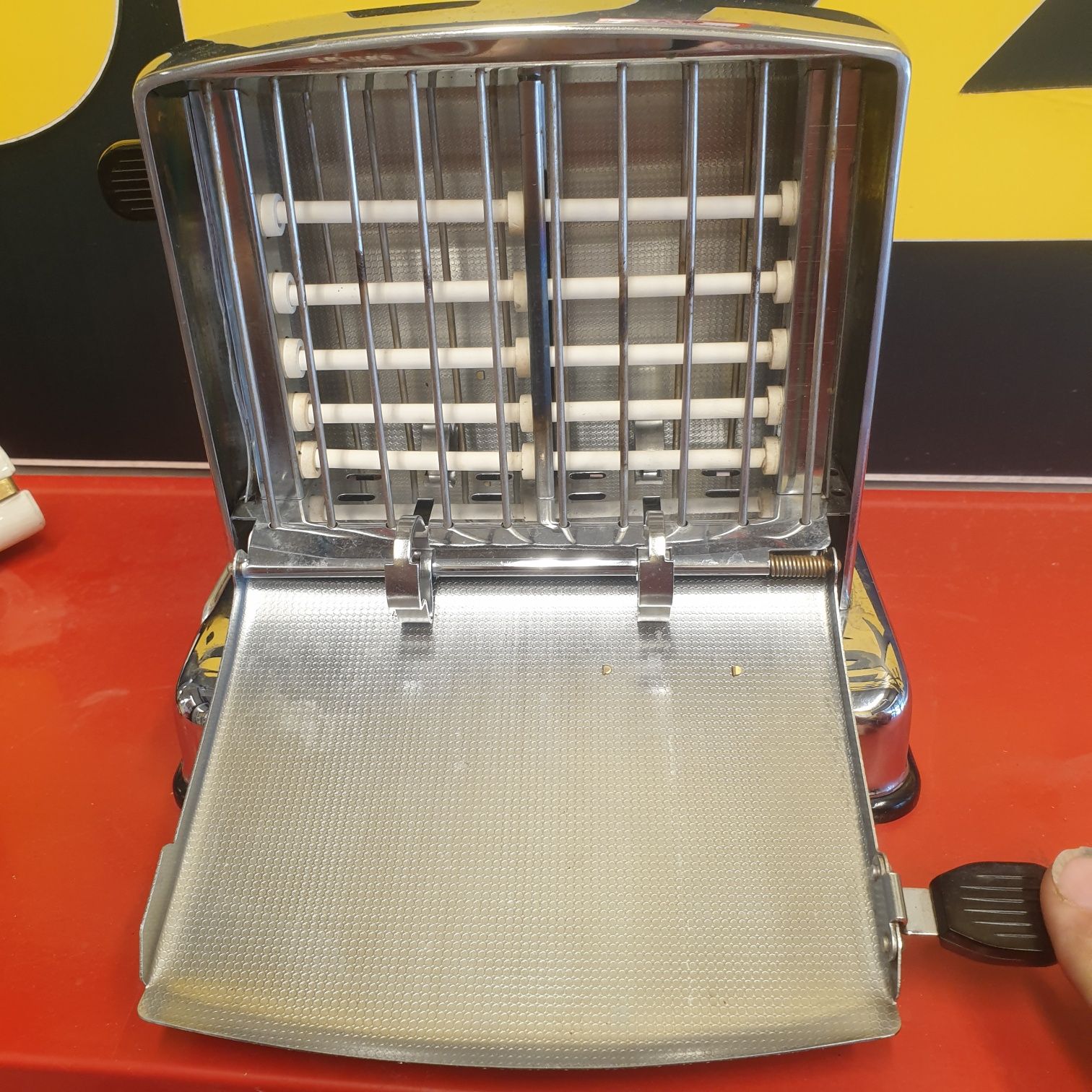 Original Wing Toaster TUR 12/2025 By Germany DDR, 1960S Unique