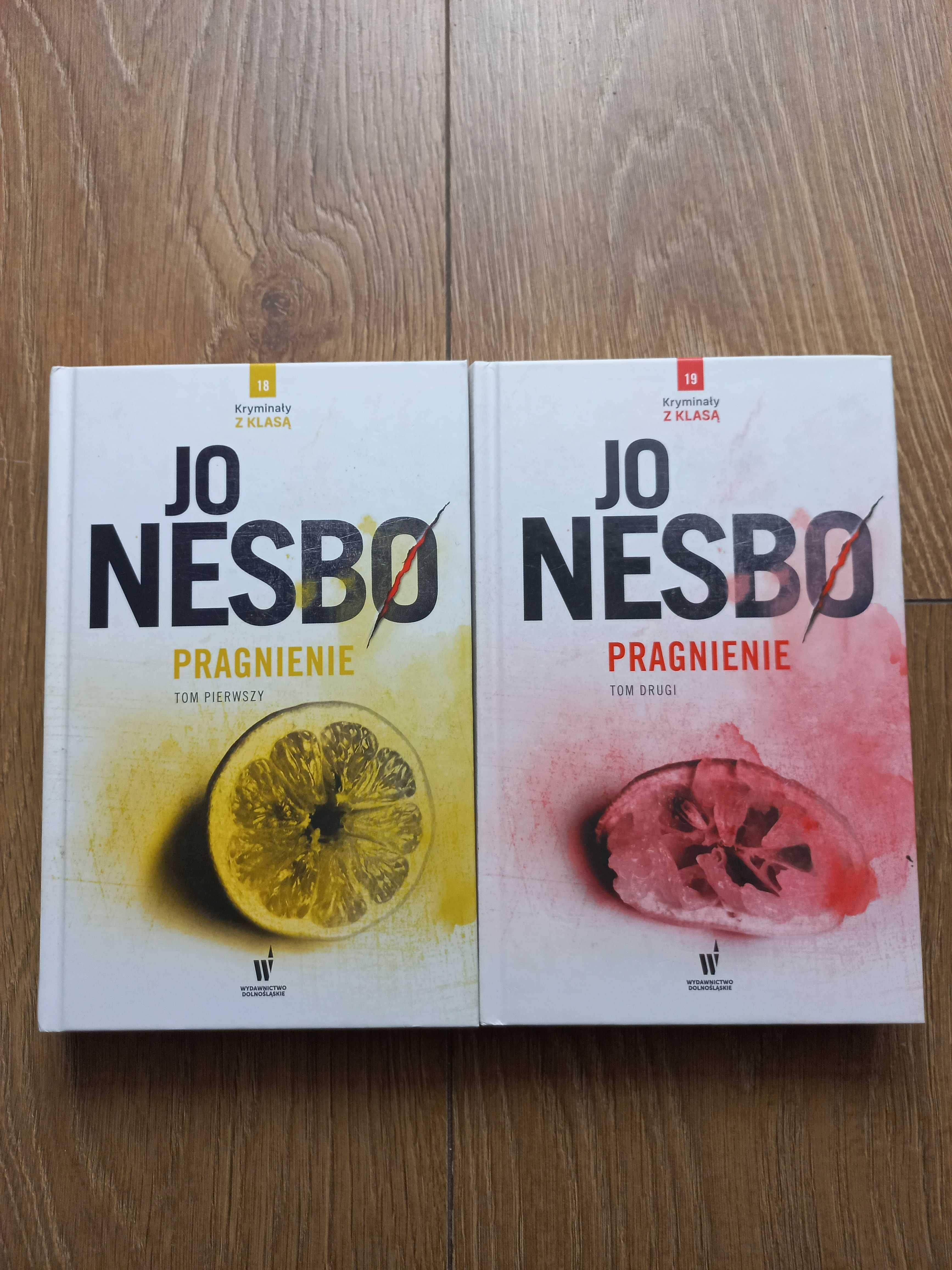 Książki "Pragnienie" - Jo Nesbo tom 1 i 2