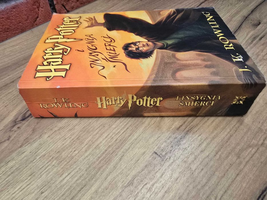 Harry Potter I Insygnia śmierci pierwsze wydanie stare miękka oprawa