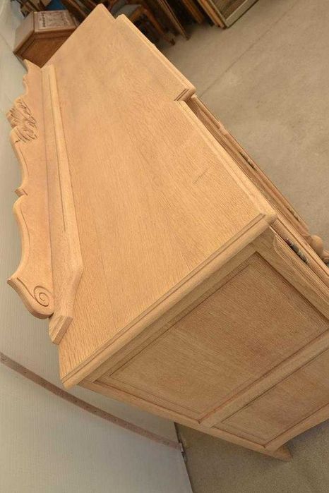 oczyszczona komoda ludwikowska bufet