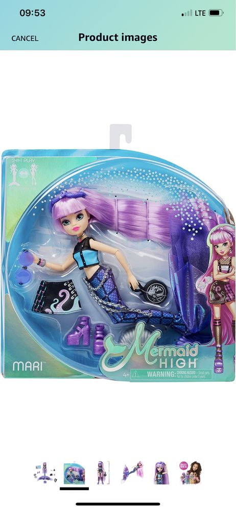 Лялька Mermaid High Mari Deluxe