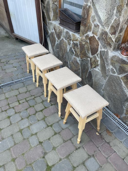 РОЗПРОДАЖА Табуретки з масиву бук не дорого табуретка стільці