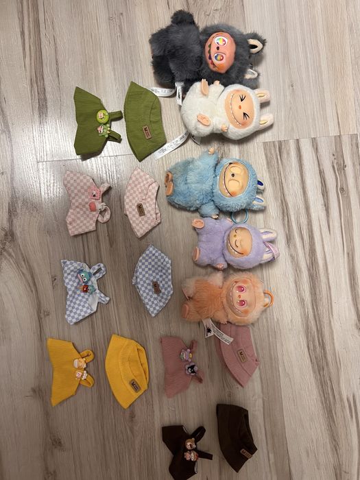 Maskotki Labubu z ubrankami