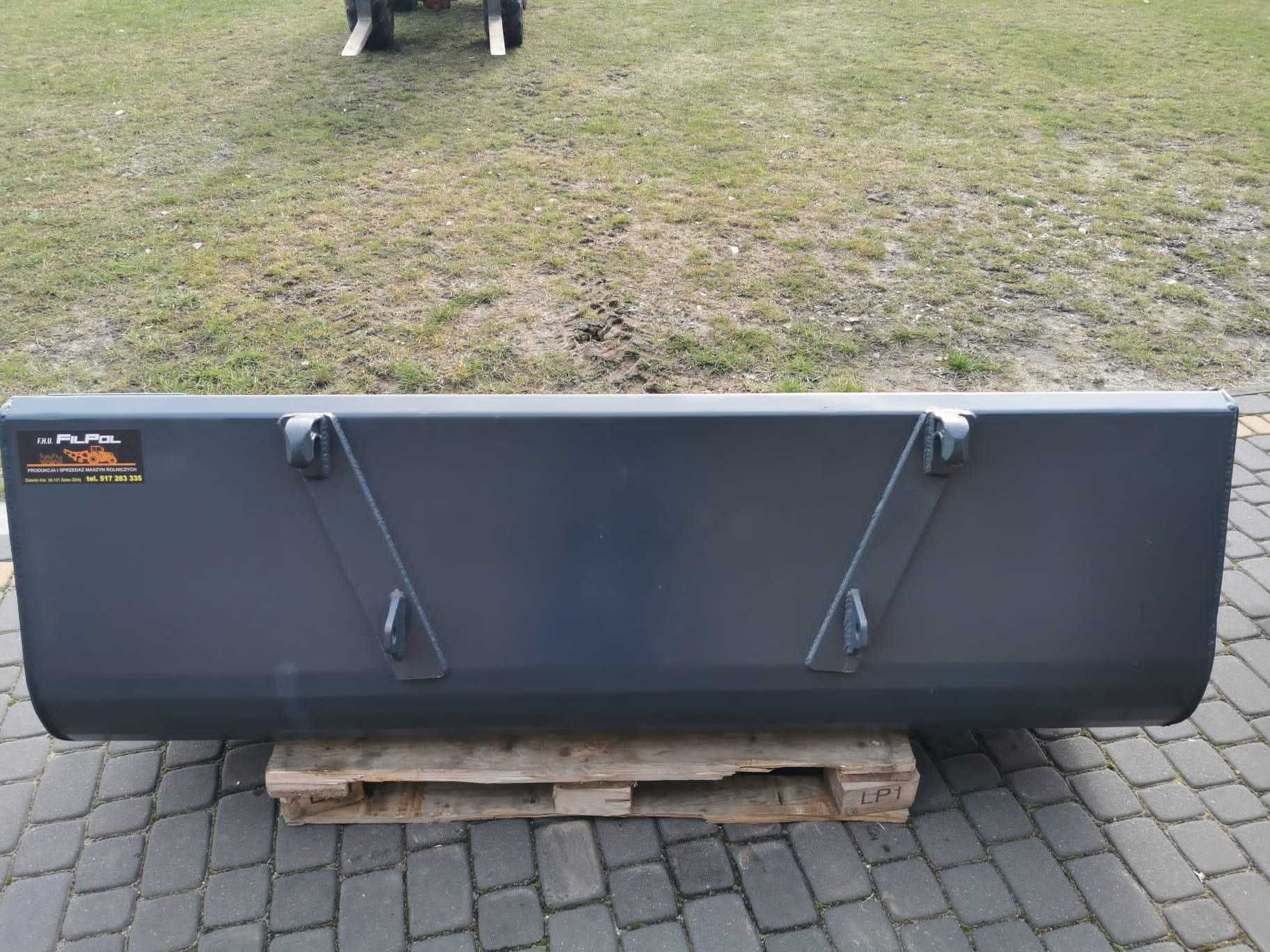 Szufla Łycha 2m euro ramka do tura, ładowacza czołowego na wymiar