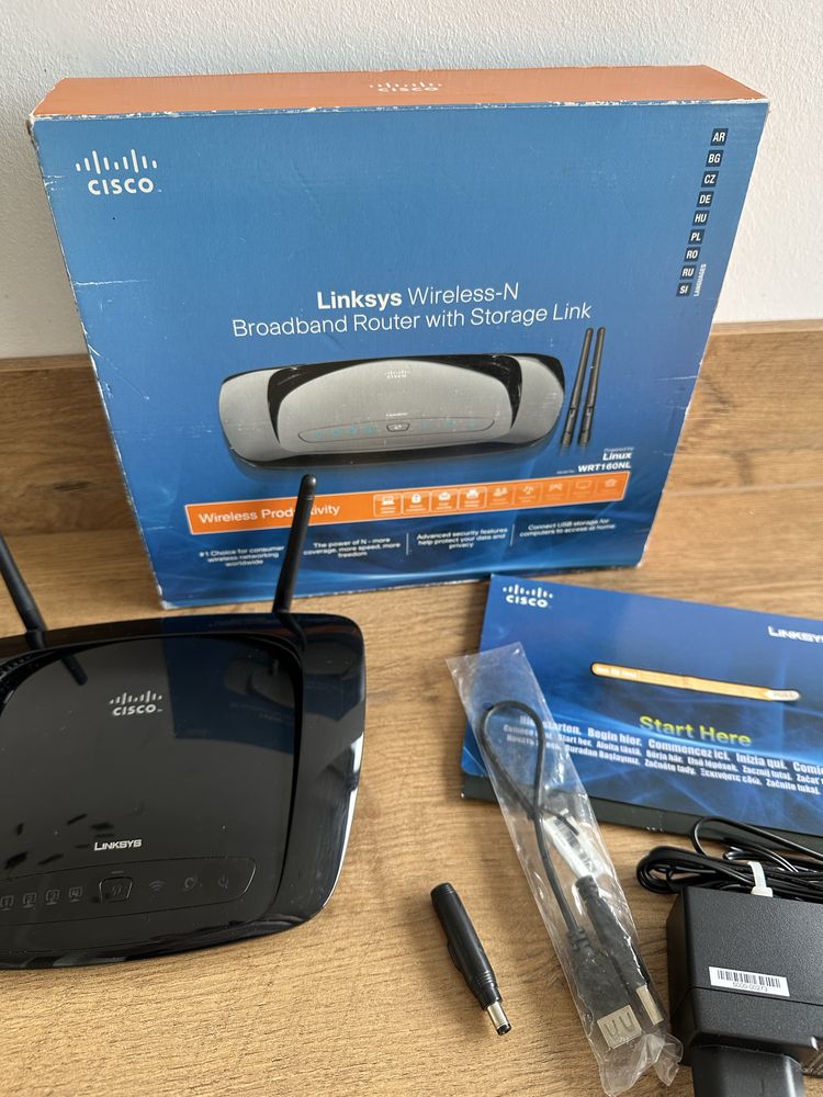 Router Linksys WRT160NL