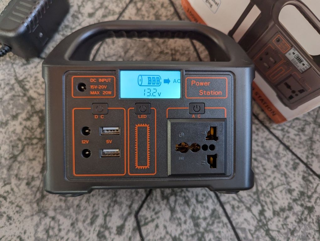 Портативна зарядна станція 220В 100BT 87A/r LiFePo4.