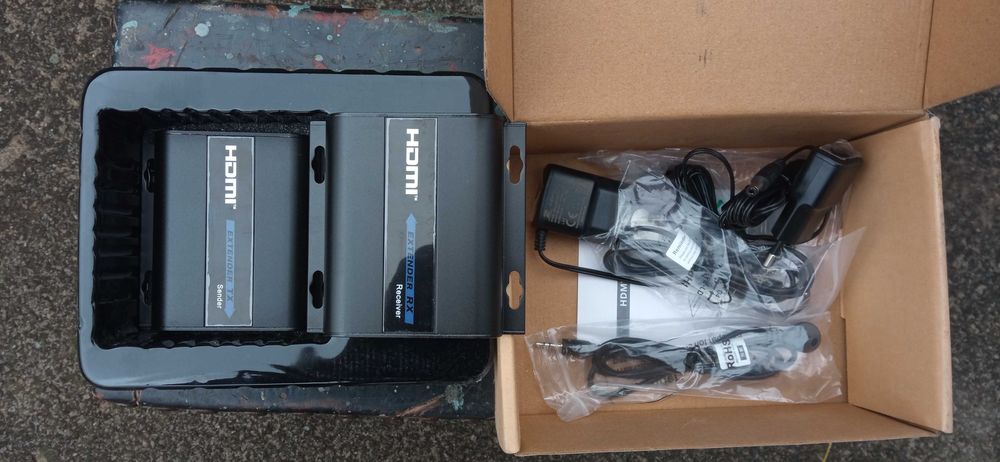 Подовжувач HDMI Reciver+Sender HDMI to LAN LENKENG LKV373 до 120м + IR